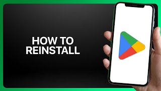 How To Reinstall Google Play Store App ! Tutorial