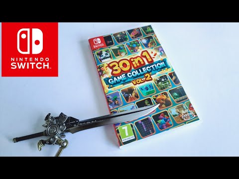 30-in-1 Game Collection Vol. 2 Nintendo Switch Unboxing