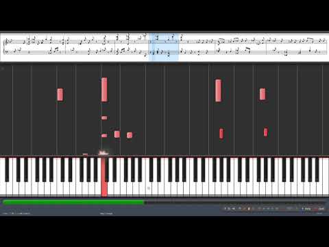 Prélude pour piano - Saint-Preux (Synthesia)