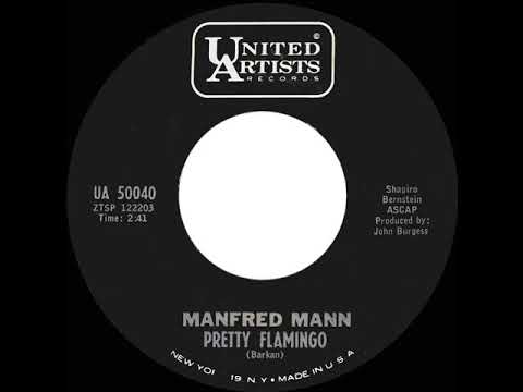 1966 HITS ARCHIVE: Pretty Flamingo - Manfred Mann (a #1 UK hit--mono 45)