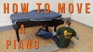 How To Move A Grand Piano Professionally - Stumpf Moving and Storage