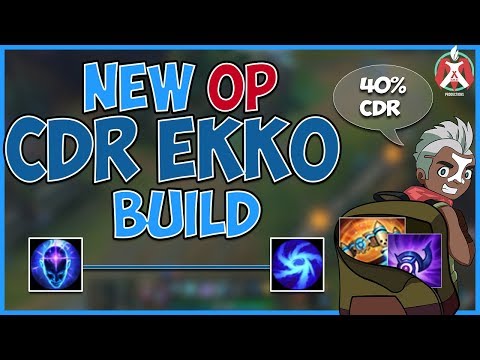 Maxske's Ekko | NEW OP CDR EKKO BUILD!?? ( SEASON 9 )