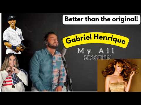 *FIRST TIME HEARING* Gabriel Henrique "My All" (Mariah Carey cover) (reaction) He's SOOOO Good!!