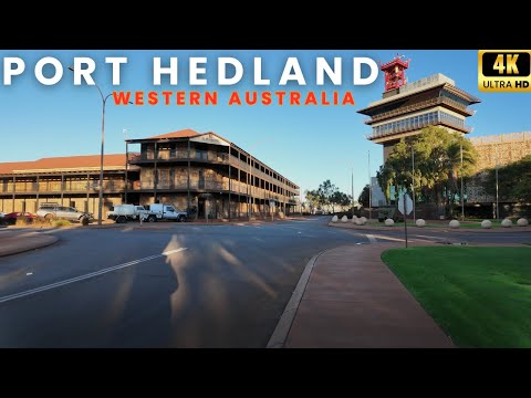 Walking Tour of Port Hedland, Western Australia [Home of WORLD'S LARGEST Bulk Export Port!]
