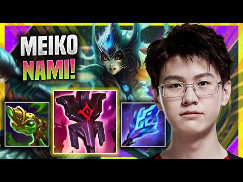 LEARN HOW TO PLAY NAMI SUPPORT LIKE A PRO! - EDG Meiko Plays Nami SUPPORT vs Lulu!