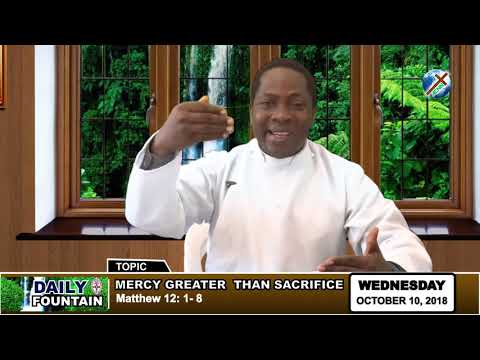 DAILY FOUNTAIN OF OCTOBER 10, 2018 - REV. SOPEJU IYIOLA