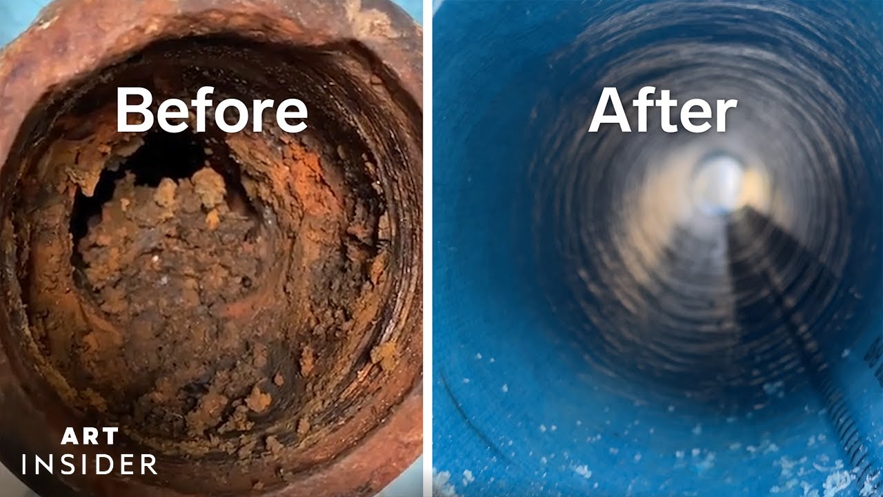 How Pipes Are Professionally Cleaned and Relined | Art Insider