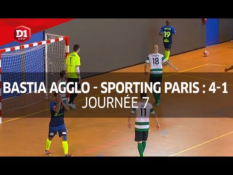 J7 : Bastia Agglo - Sporting Paris (4-1), le résumé