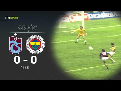 Nostalji - Özet | Trabzonspor-Fenerbahçe (1988-89) Schumacher kalesini kapattı