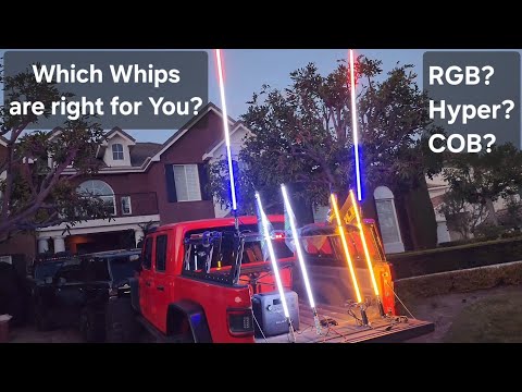 Whips: Everything You Need to Know about RGB, Hyper and COB Led Whips