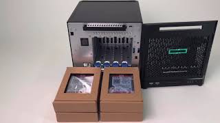 HP ProLiant MicroServer Gen10 (873830-421) - відео 1