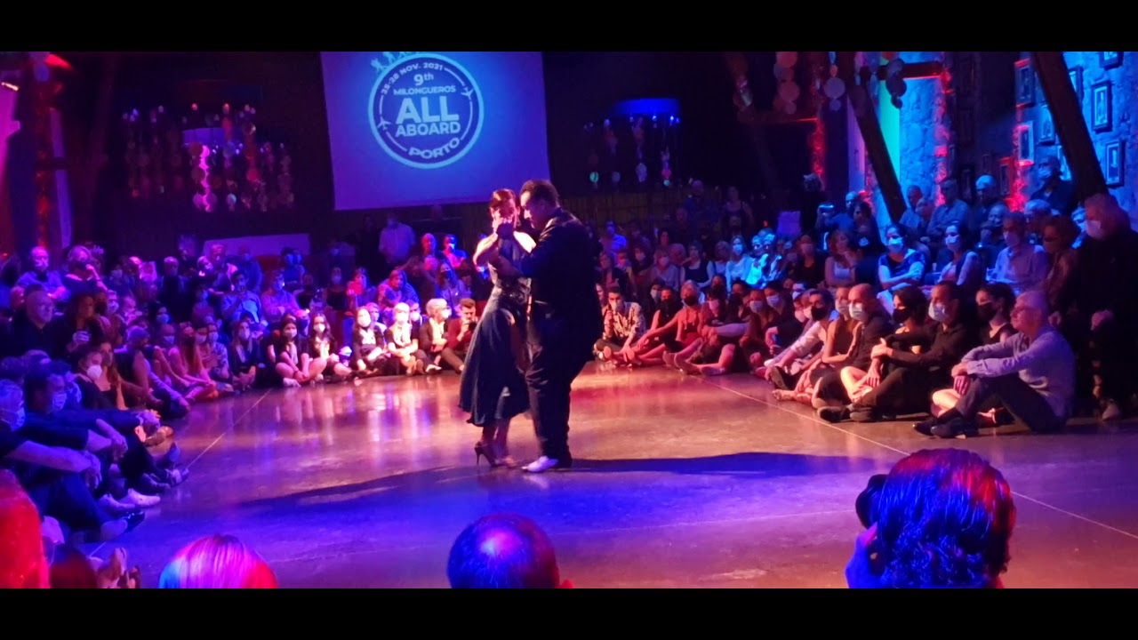 Chicho Frumboli e Joana Sepulveda no 9° Milongueros All Aboard, em 21/11/21 - III/VI