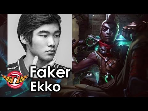 SKT T1 Faker Stream | T1 Faker Stream Ekko Mid Vs Vladimir Full Game
