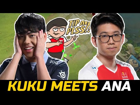 KUKU MEETS ANA IN SEA SERVER - LEGEND VS LEGEND DOTA 2