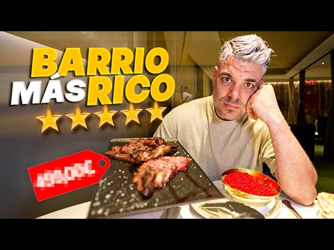 EL MEJOR RESTAURANTE DEL BARRIO MÁS RICO de ESPAÑA *LA MORALEJA* 💰