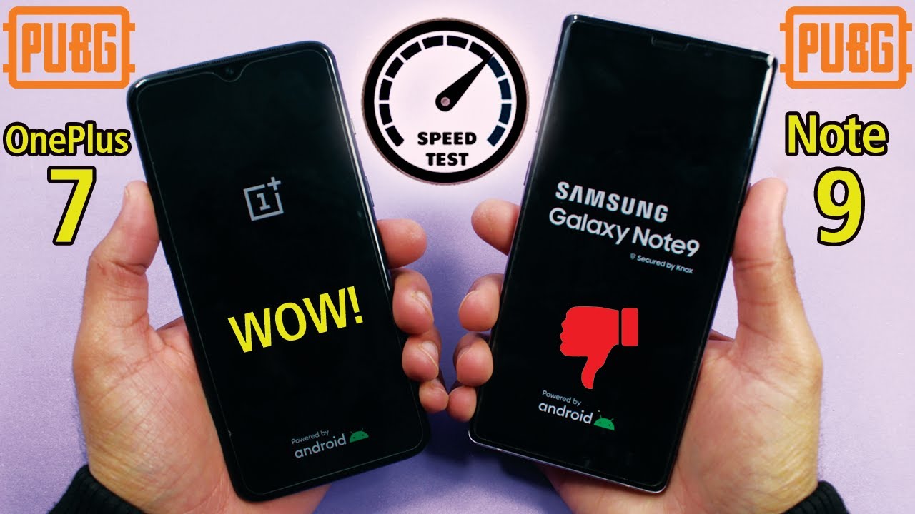 OnePlus 7 vs Samsung Galaxy Note 9 Speed Test - DONT BUY NOTE 9👎