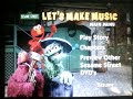 Sesame Street Let S Make Music DVD Walkthrough 2000