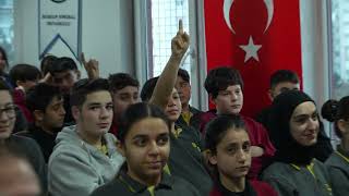 buyukkilic kariyer gunleri kapsaminda burhan dincbal ortaokulu ogrencileri ile bir araya geldi