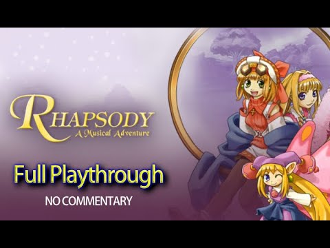 Rhapsody: A Musical Adventure - Full Playthrough (no commentary) PS1