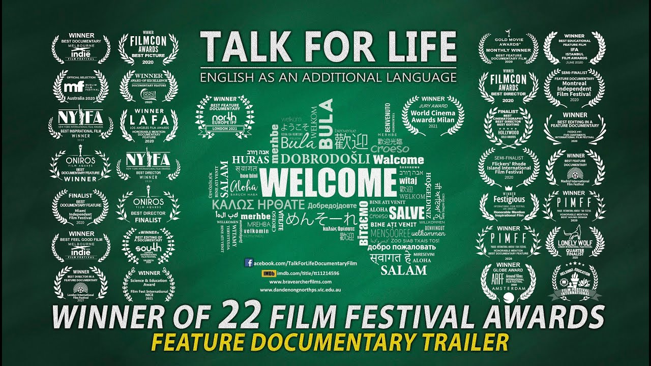 Talk For Life: English as an Additional Language AWARD WINNING DOCUMENTARY TRAILER