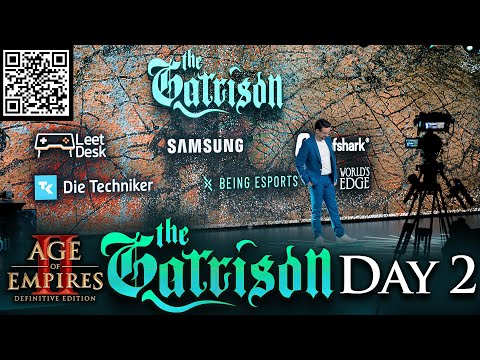 The Garrison by BEING ESPORTS | Offline Event - Day 2 | Age of Empires 2 | Hamburg, Germany