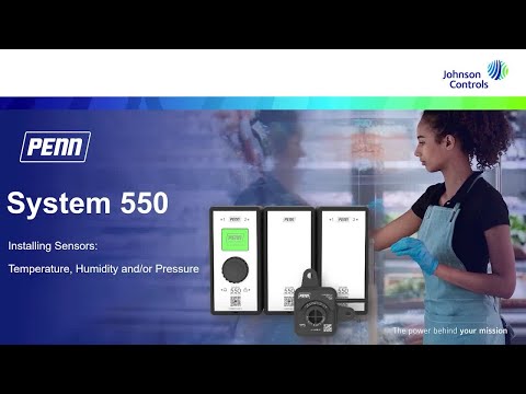 PENN: System 550 Installing Sensors