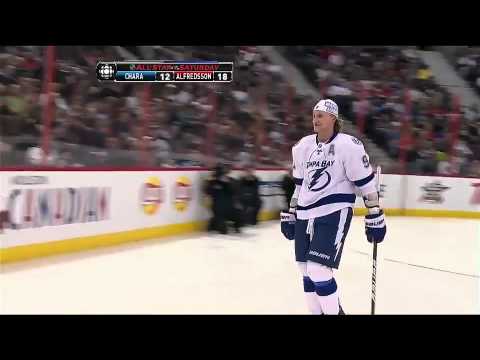 Steven Stamkos spin-o-rama goal in relay @ 2012 ASG Skills