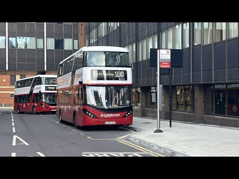 (4K- FRV) | London Bus Route SL10 | Harrow to North Finchley | LG22AUA(BCE47114)