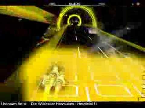 BEST SONG EVER on audiosurf