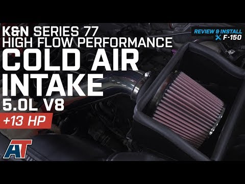 2015-2018 F150 K&N Series 77 High Flow Performance Cold Air Intake 5.0L Review & Install
