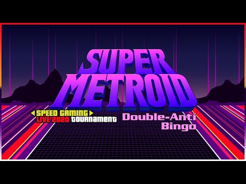 SpeedGaming Live 2020 Super Metroid Double Anti-Bingo. Aegis vs polarbearbunny