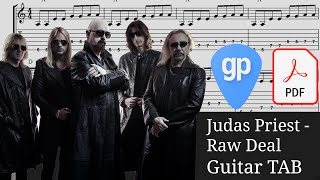 Judas Priest - Raw Deal Guitar Tabs [TABS]