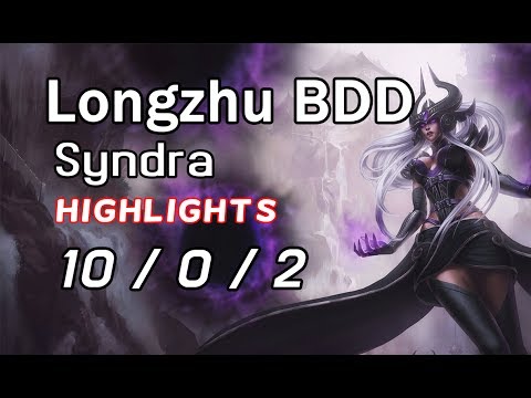 Longzhu BDD Syndra 10/0/2 VS Corki | Highlights