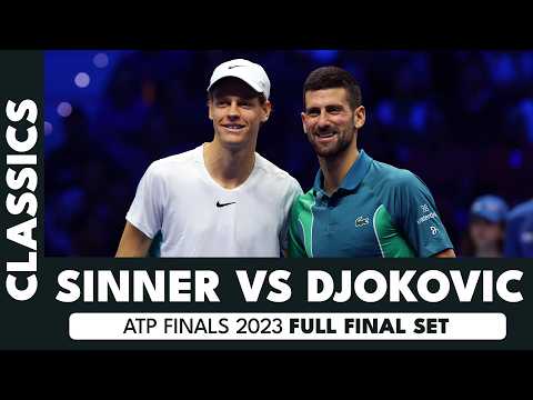 WORLD-CLASS Djokovic vs Sinner Final Set 🍿 | Nitto ATP Finals 2023
