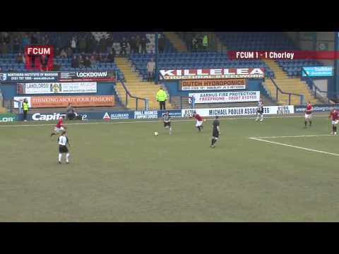 FCUM vs Chorley - Goals