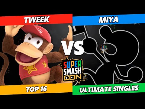 SSC 2023 Top 16 - Tweek (Diddy Kong) Vs. Miya (Game & Watch) Smash Ultimate Tournament