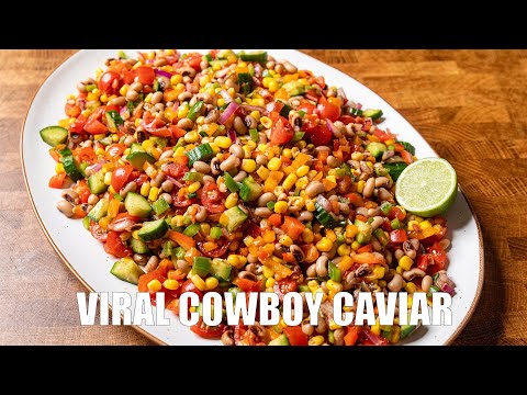 Why Texas Caviar Is Blowing Up Right Now (Black Eyed Pea Salad)