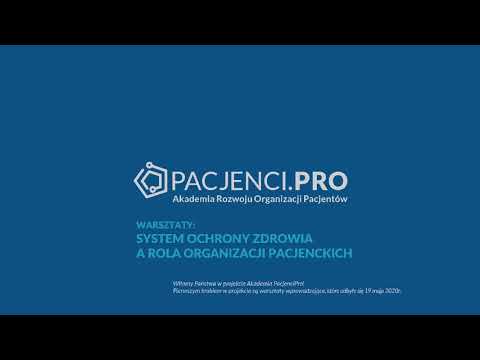 I spotkanie on-line pt.: „System ochrony zdrowia a rola organizacji pacjentów”