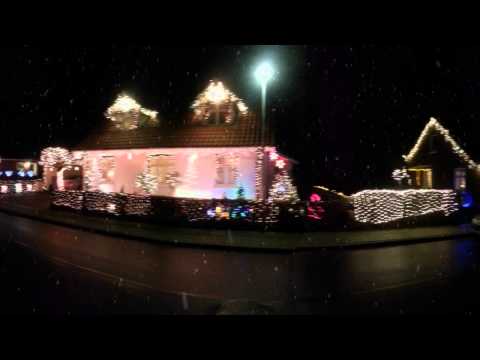 Christmaslights 2014 - Hinnerup, Fredensgade