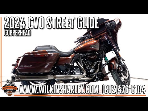 2024 Harley-Davidson FLHXSE CVO Street Glide in Copperhead