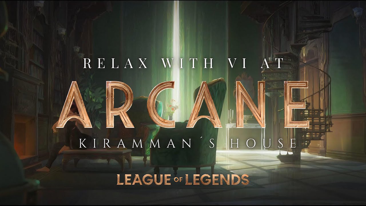 Relax with VI at Kiramman’s Manor | ARCANE Piltover Ambience I Immersive Dialogue Ver. 🔥