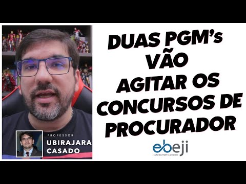 🔴 2 PGM’s VÃO AGITAR OS CONCURSOS DE PROCURADOR EM BREVE 🔴