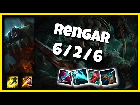 Rengar Jungle S11 11.2 Challenger Replay (6/2/6) - EU