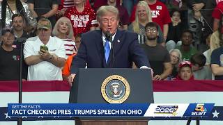 Fact-checking Donald Trump, Jon Husted at Ohio rally on economy, Sherrod Brown’s record