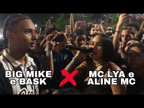 ( ENCAIXOU NO FUNK ) MC LYA e ALINE MC x BIG MIKE e BASK | SEMIFINAL | 188º RESENHA CENTRAL