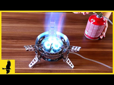 Like an engine! - The most powerful camping gas stove tested