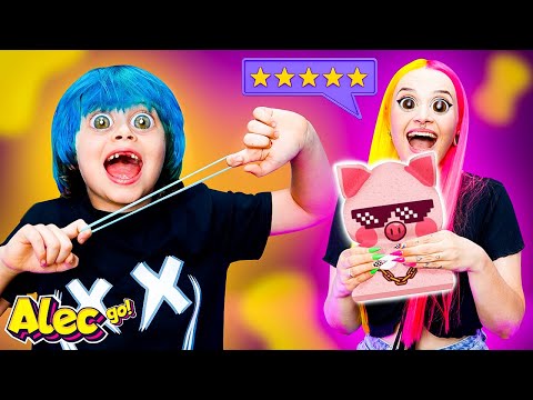 MAKE THE COOLEST RUBBER BAND ART ON THE SPONGE 🧽 Sponge Art (Alec GO!)