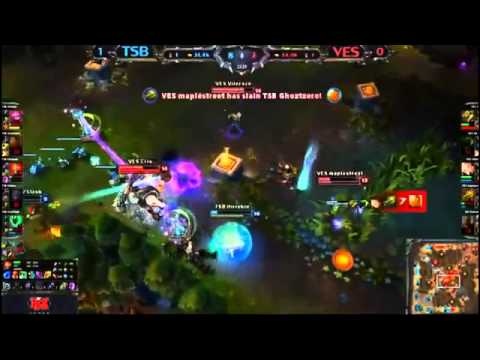 TSB VS VES Cris Renekton Epic Game 2   NA LCS Summer Promotion   Fan Made Highlights MUST SEE