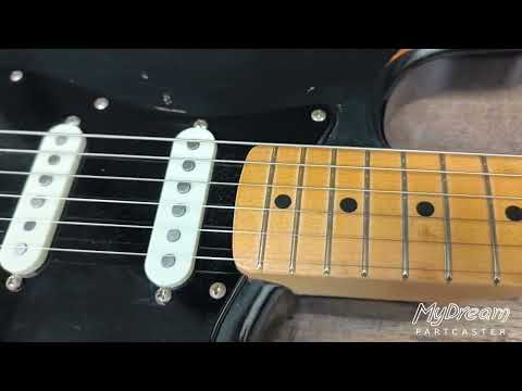 MyDream Partcaster Custom Built - Gilmour's Black Strat Tribute image 12