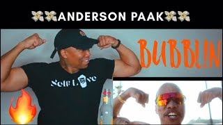 Anderson .Paak - Bubblin (Official Video) REACTION!!!